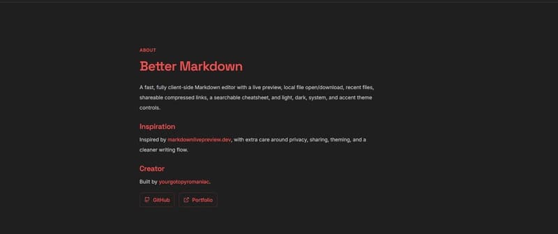 Cover image for My Better Markdown app, Now with AI